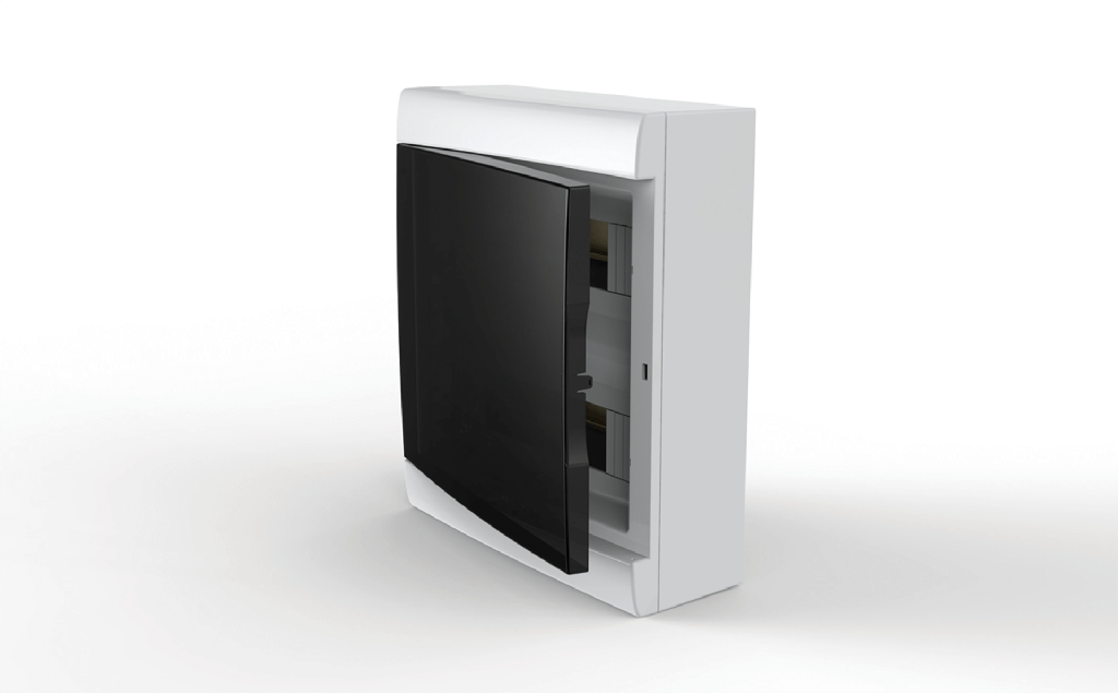 CAJA DE SOBREPONER P/ 24 MÓD. DIN PTA FUME