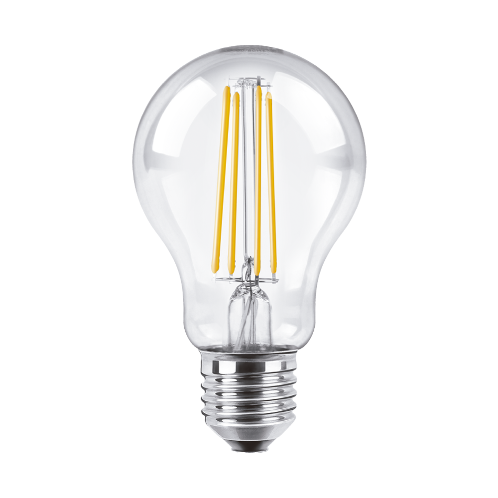 BULBO A60 FILAMENTO MACROLED 6W E27 AC180-265V FRIO 6000K