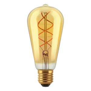 BULBO ST19 FILAMENTO GOLDEN MACROLED 5W E27 AC180-265V AMBAR 2200K