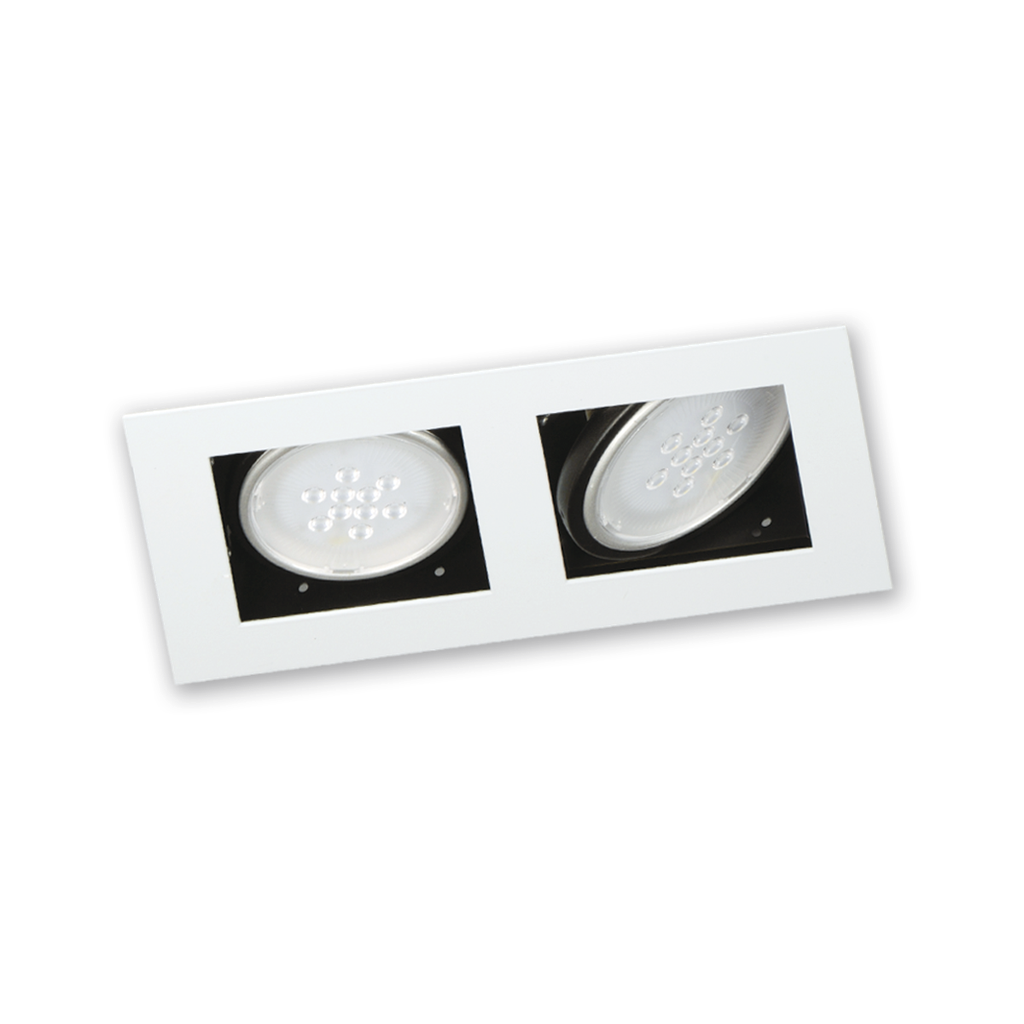 SPOT 2 LUCES EMB GU10 BC MICRO
