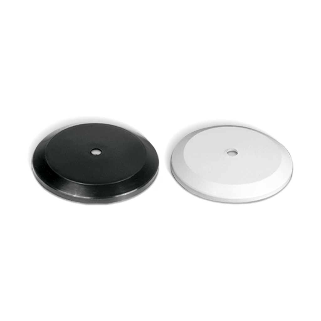 FLORON PLASTICO NEGRO BASE 12CM