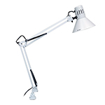 LAMPARA DE ESCRITORIO TABLERO P/E27 BLANCO