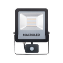 REFLECTOR LED CON SENSOR DE MOVIMIENTO MACROLED 50W AC100-240V FRIO 6500K