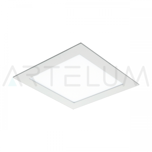 PANEL LED "HERA II" 15X15CM 9W NIQ. SAT.