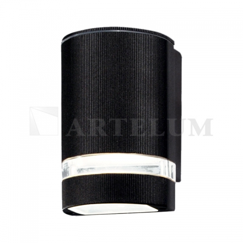 [40036-NG-N/ARTELUM] [DISCONT] APLIQUE UNIFOCAL "ECO".C/ZOC.GU10. NEGRO