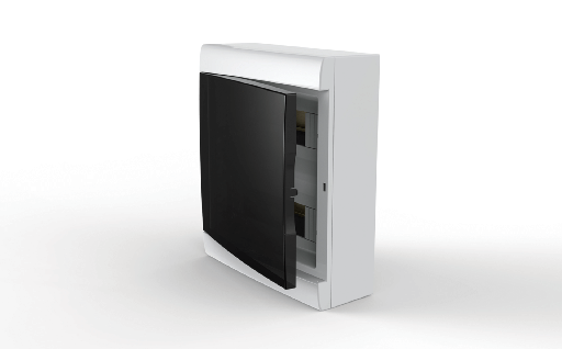 [04524/GENROD] CAJA DE SOBREPONER P/ 24 MÓD. DIN PTA FUME