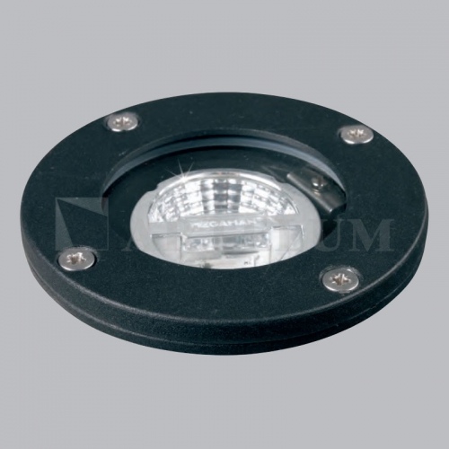 [61638-P/ARTELUM] SPOT "CEIBO" C/ZOC.GU10 C/PUNTAL. NEGRO