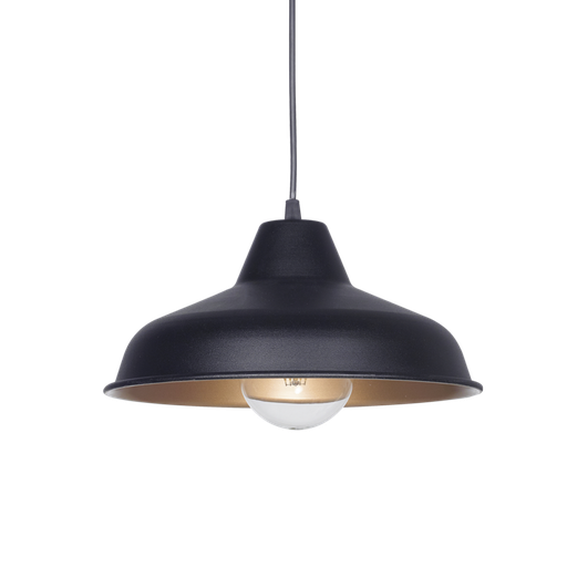 [7611-72/SJ] COLGANTE CHAPA CONO 1L PANT 40CM NGO INT ORO MATE