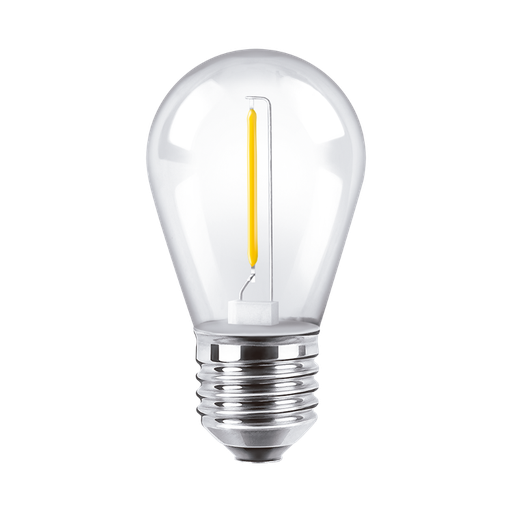 [BFS14- 1WW/MACROLED] BULBO S14 FILAMENTO MACROLED 1W E27 AC180-265V CALIDO 2700K