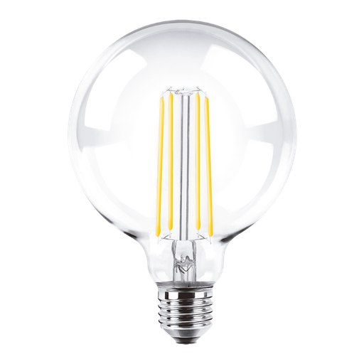 [DBFG125-8 WW/MACROLED] BULBO G125 FILAMENTO MACROLED 8W E27 AC180-265V CALIDO 2700K DIM