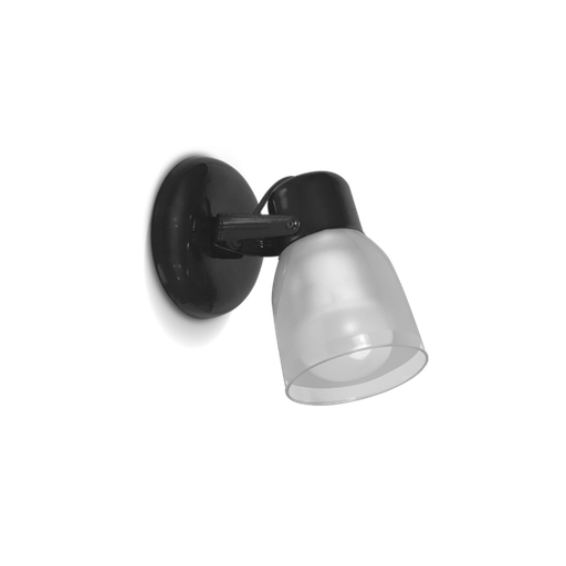 [LR5100-02/SJ] APLIQUE 1 LUZ BASE RED RADIO NG TUL POLICARBONATO