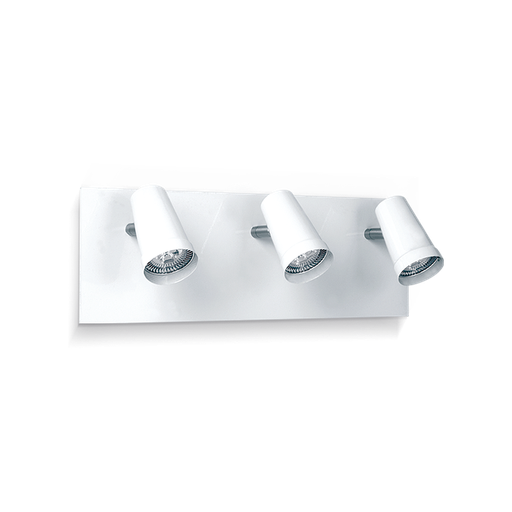 [19030-01/SJ] APLIQUE B/REC 3 LUCES 13.5X40 C/LISO  BL