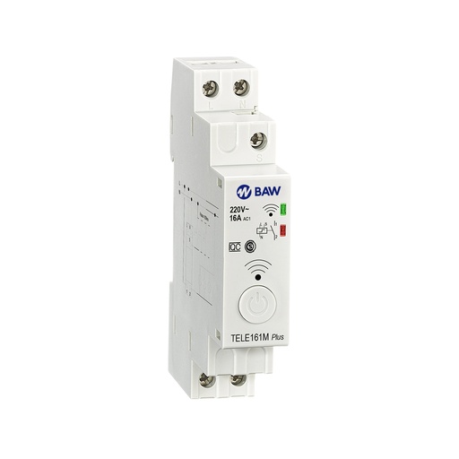 [TELE161MP/BAW] INTERRUPTOR INTELIGENTE WIFI, EN UN MÓDULO DIN