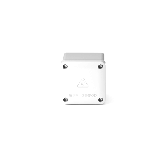 [22090907B/GENROD] CAJA DE PASE IP65 90X90X75 BLANCA
