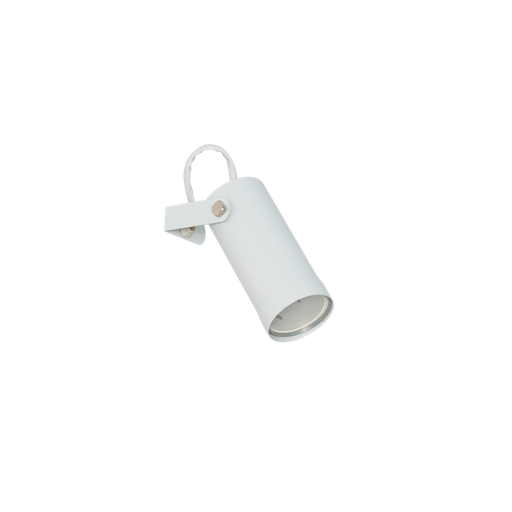 [7925-16/SJ] CABEZAL TUBO 1 LUZ GU10 BLANCO MICRO Ø50X120